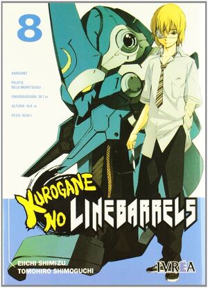 KUROGANE NO LINEBARRELS 08 (COMIC)