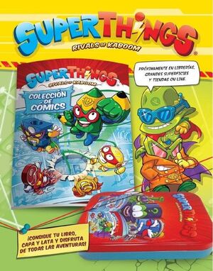LIBRO DEL COLECCIONISTA DE COMICS SUPERTHINGS