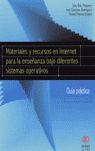 MATERIALES Y RECURSOS EN INTERNET ENSEÑANZA DIFERENTES