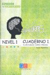 PALABRAS. EXPRESION Y VOCABULARIO. CUADERNO 1 NIVEL 1