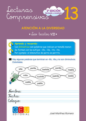 LECTURAS COMPRENSIVAS 13 GEU