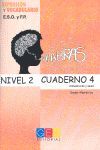 PALABRAS. EXPRESION Y VOCABULARIO. CUADERNO 4 NIVEL 2