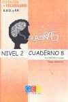 PALABRAS. EXPRESION Y VOCABULARIO. CUADERNO 8 NIVEL 2