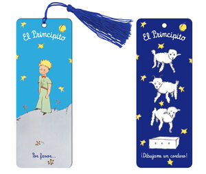 MARCAPAGINAS 3D EL PRINCIPITO - AZUL
